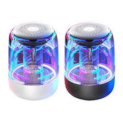 Wireless Bluetooth Speaker Powerful Bass Radio with Variable Color LED Light