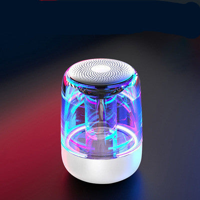Wireless Bluetooth Speaker Powerful Bass Radio with Variable Color LED Light