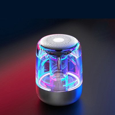Wireless Bluetooth Speaker Powerful Bass Radio with Variable Color LED Light