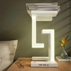 Creative Smartphone Wireless Charging Suspension Table Lamp Balance Lamp