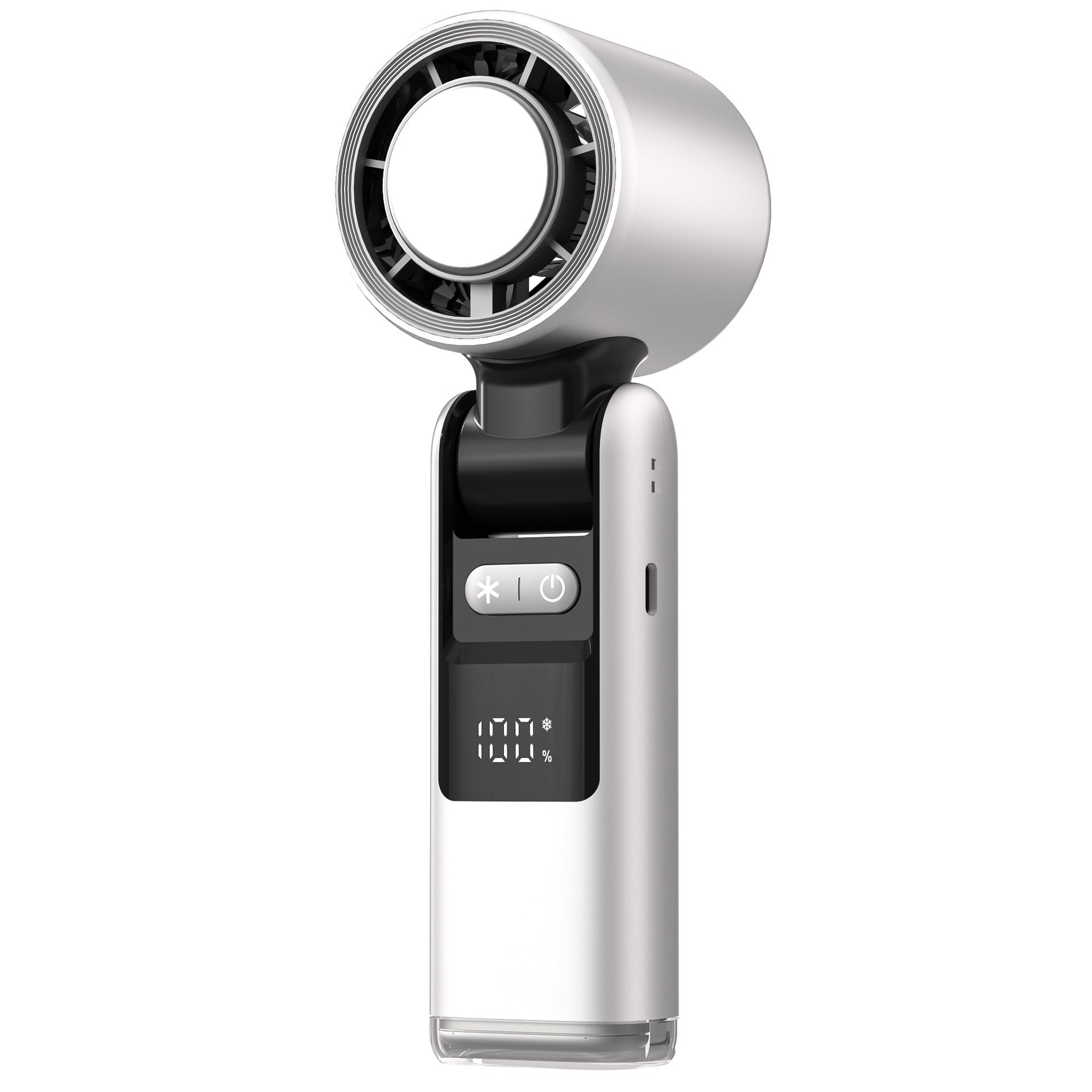 ICE Cold Fan Super Mini Turbos Speed Fan USB Powered Digital Display For Outdoor Camping Travel