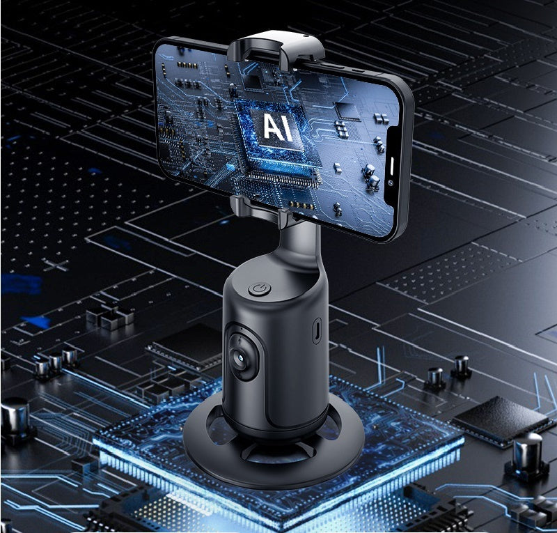360 Auto Face Tracking Gimbal AI Smart Gimbal Face Tracking Auto Phone Holder