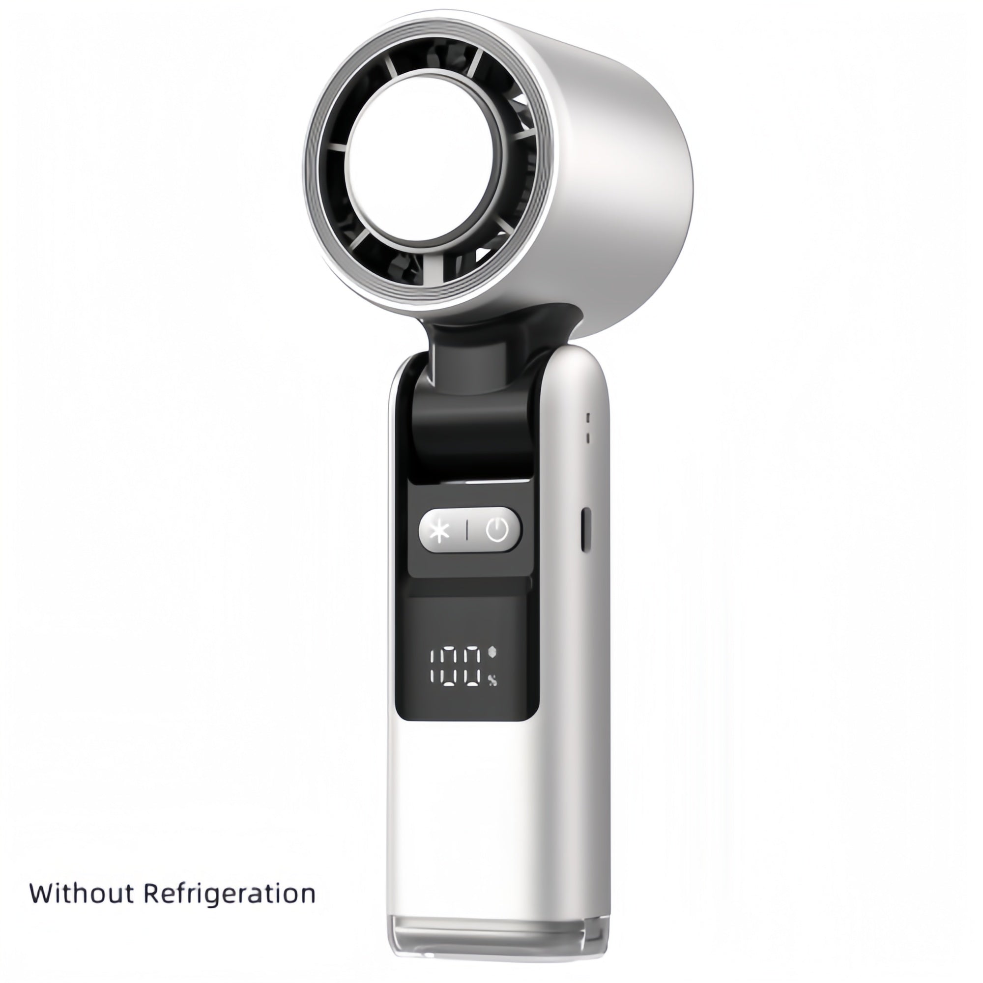ICE Cold Fan Super Mini Turbos Speed Fan USB Powered Digital Display For Outdoor Camping Travel